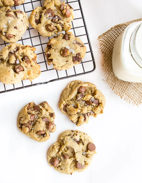 Butter Less Chocolate Chip Cookies