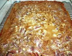 Butter Pecan Pie Squares