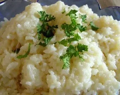 Buttered Parmesan Rice