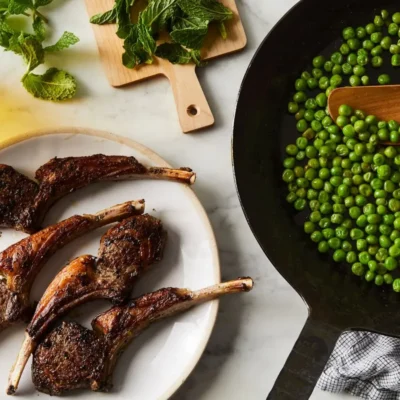 Butterflied Leg Of Lamb With Moroccan Herb