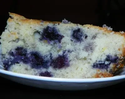 Buttermilk- Blueberry Breakfast Cake