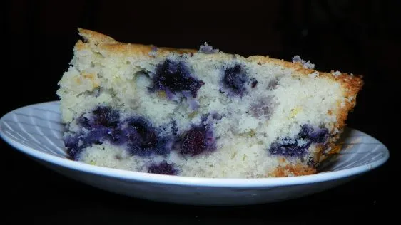 Buttermilk- Blueberry Breakfast Cake