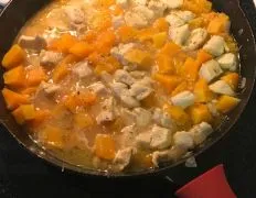 Butternut Squash And Chicken Pasta