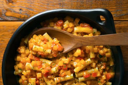 Butternut Squash And Tomatoes For