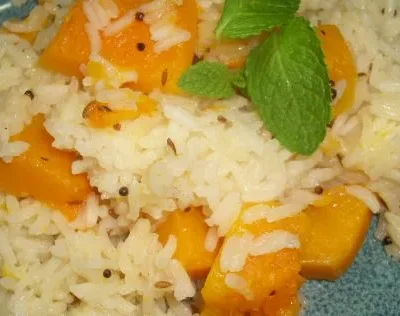 Butternut Squash Basmati Rice