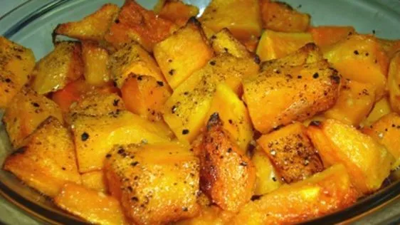 Butternut Squash With Garlic And Olive