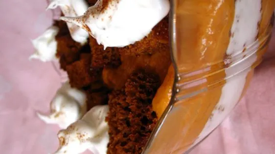 Butterscotch Pumpkin Trifle