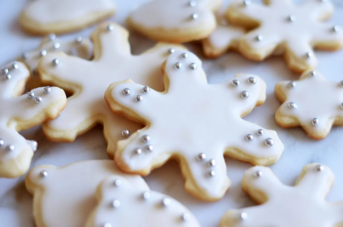 Buttery Cut Out Christmas Cookies