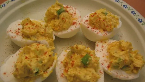 Buttery Dijon Deviled Eggs