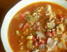 Cabbage And Beef Soup