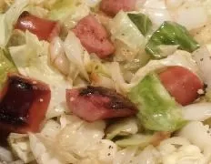 Cabbage And Kielbasa