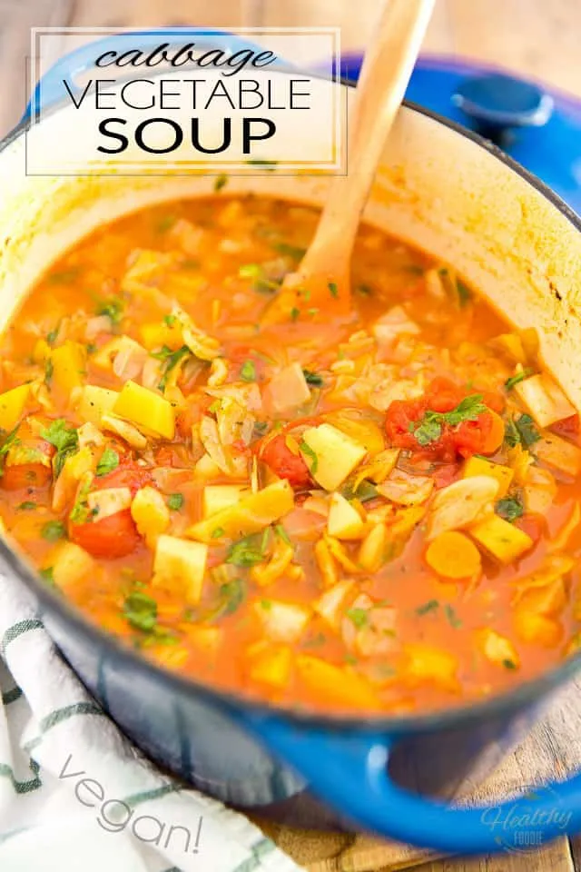 Cabbage, Tomato And Vegetable Soup