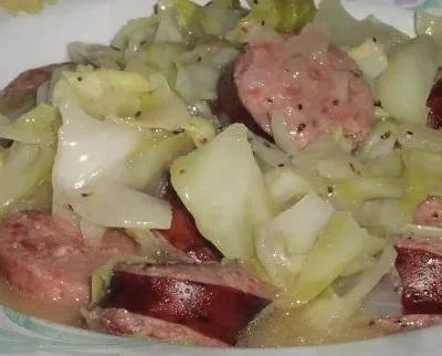 Cabbage With Polish Sausage