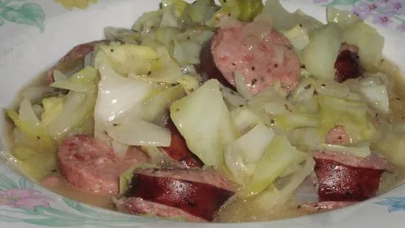 Cabbage With Polish Sausage