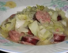 Cabbage With Polish Sausage