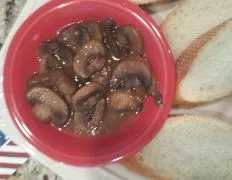 Cajun Glazed Mushrooms