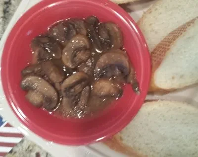 Cajun Glazed Mushrooms