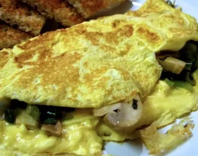 Cajun-Inspired Spicy Omelet Recipe