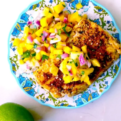 Cajun Mahi Mahi With Fruit Salsa