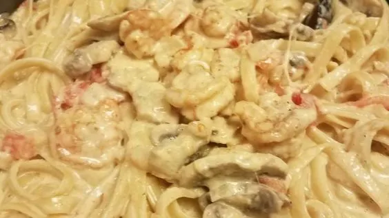 Cajun Shrimp Alfredo