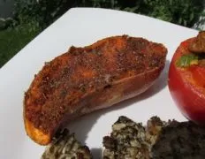 Cajun Style Baked Sweet Potato