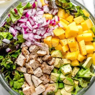 California Grilled Chicken Avocado And Mango Salad