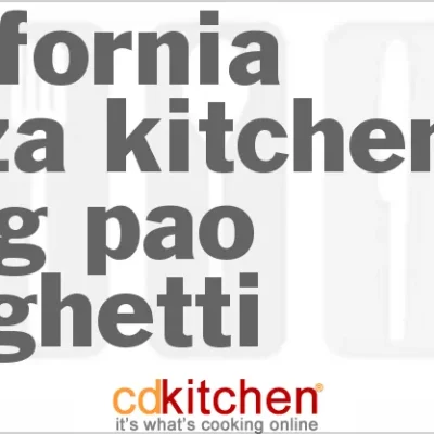 California Pizza Kitchens Kung Pao Spaghetti