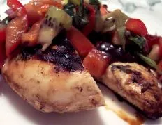 California-Style Chicken Topped with Fresh Kiwi Salsa