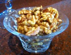 Canadian Maple Glazed Walnuts