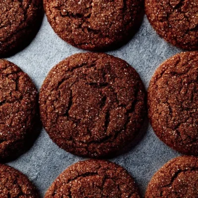 Canadian Molasses Cookies No