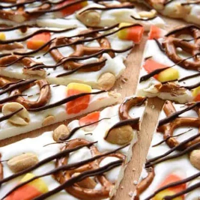 Candy Corn Bark