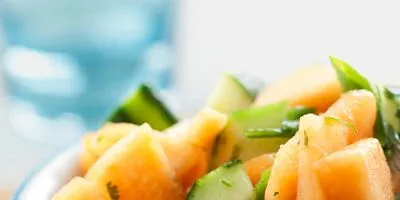 Cantaloupe And Cucumber Salad