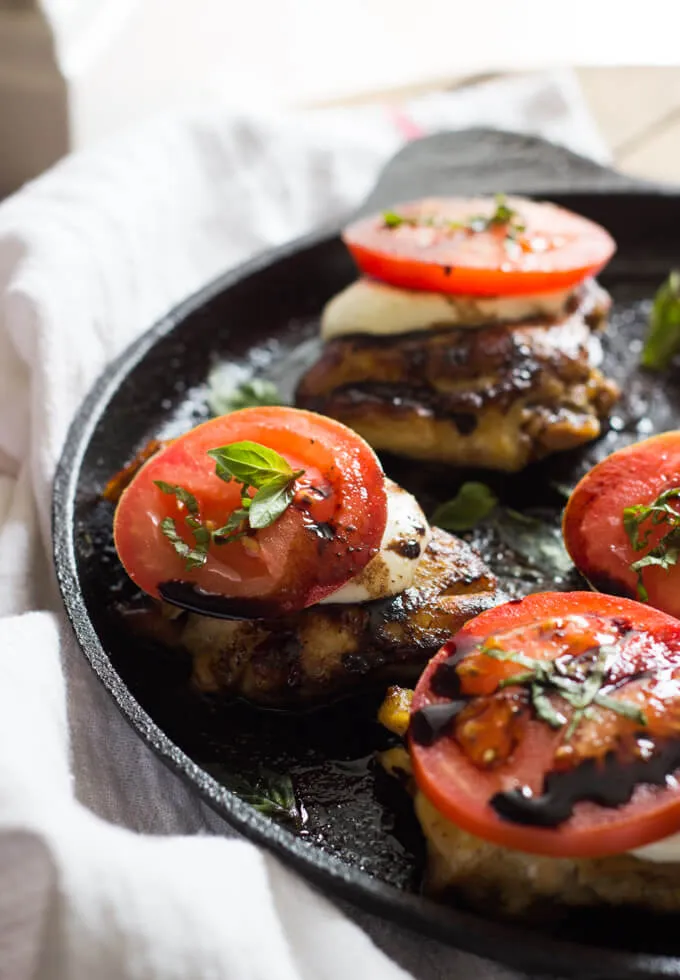 Caprese Chicken Skillet