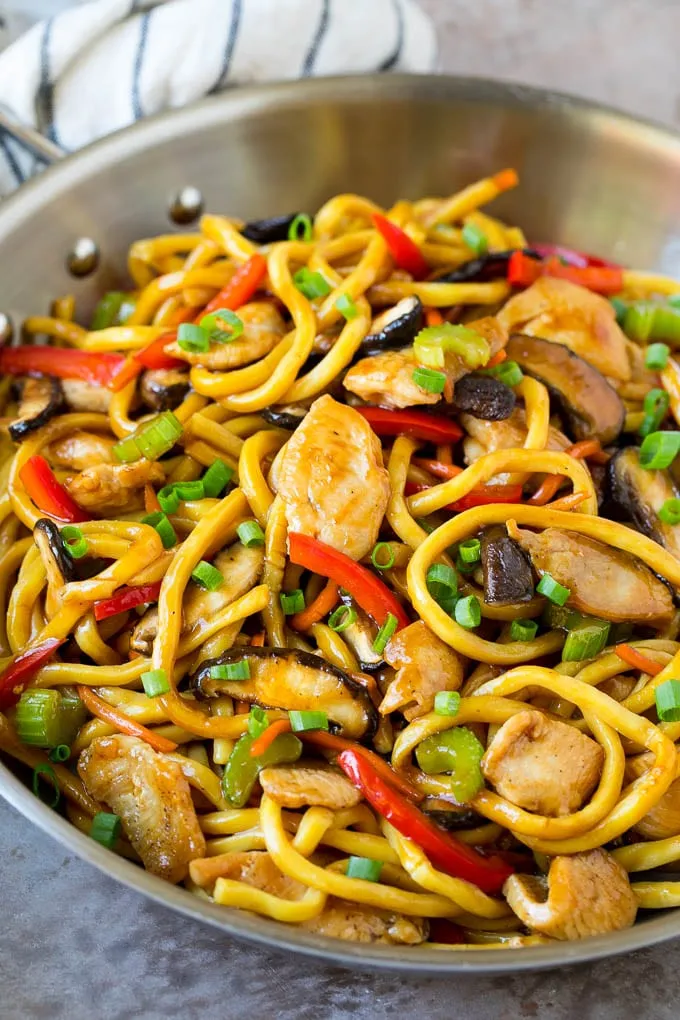 Capsicum And Egg Noodle Stir- Fry