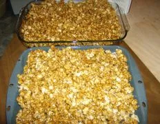 Caramel Corn With Peanuts