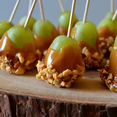 Caramel Nut Grapes