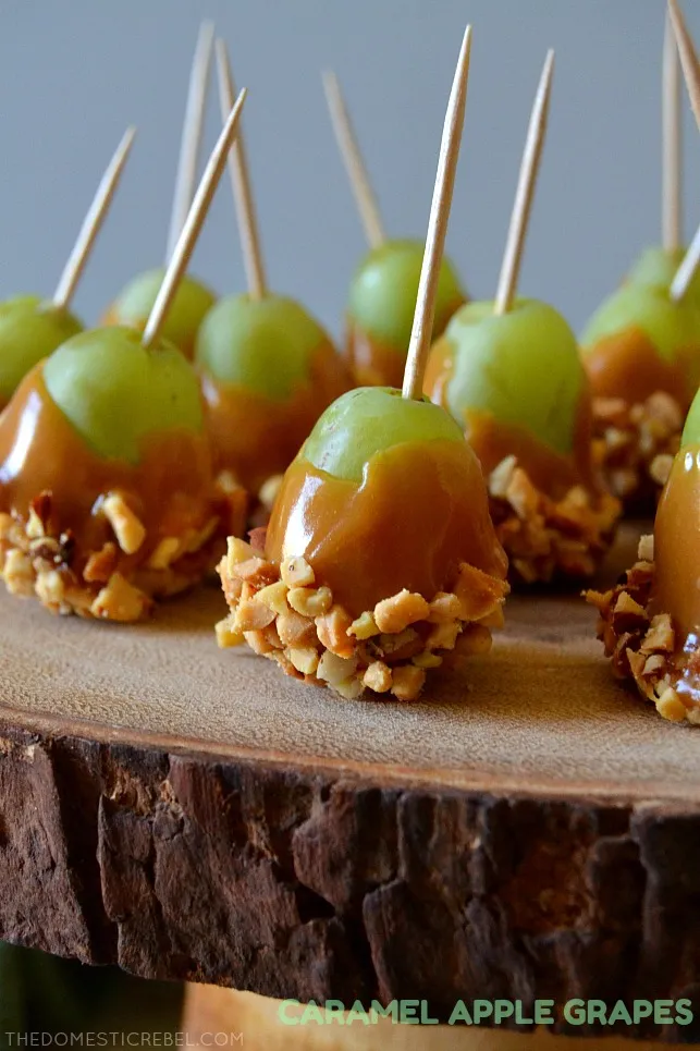 Caramel Nut Grapes