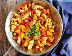 Caramelised Chicken And Pumpkin Stir Fry