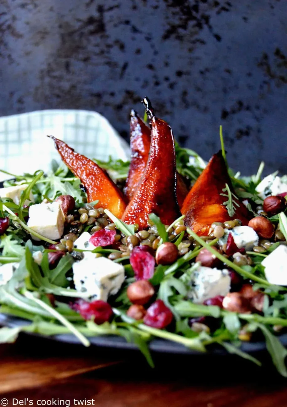 Caramelised Pear And Rocket Arugula Salad