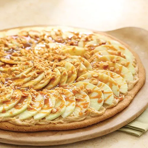 Caramelized Apple Taffy Pizza Delight