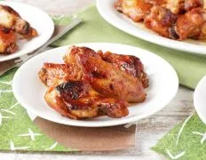 Caramelized Baked Chicken Party Wings