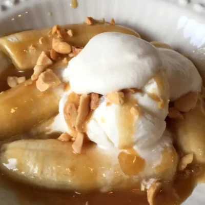 Caramelized Banana Delight: A Cozy Dessert Recipe