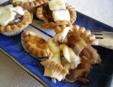 Caramelized Onion And Brie Tarts