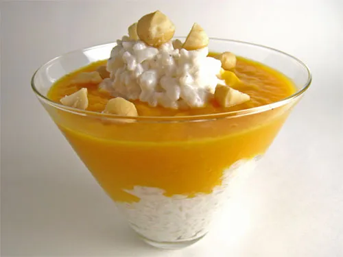 Cardamom-Infused Thai Mango Rice Pudding Recipe