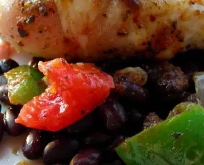 Caribbean Chicken And Black Beans