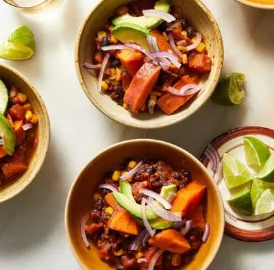 Caribbean Eggplant And Black Bean Soup