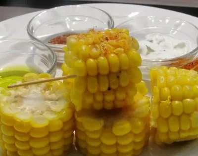 Caribbean-Inspired Spicy Grilled Corn On The Cob Recipe