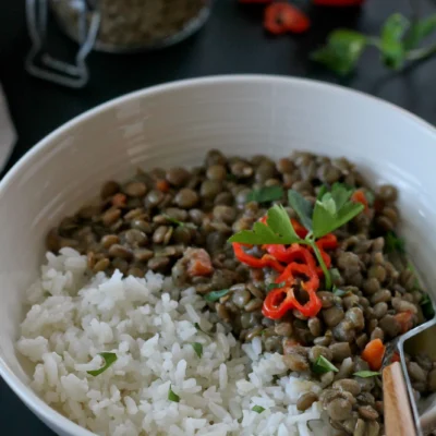 Caribbean Stewed Lentils