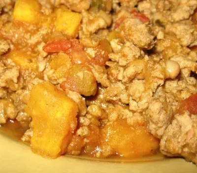 Caribbean Turkey &Amp; Sweet Potato Chili