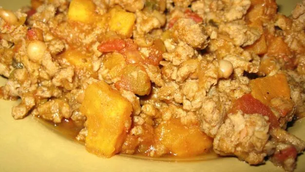 Caribbean Turkey & Sweet Potato Chili